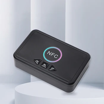 NFC 5.0 BT Siųstuvas, Imtuvas, Belaidis Adapteris 3,5 mm AUX RCA HiFi Stereo Garso laisvų Rankų įrangos Garsiakalbis Automobilį