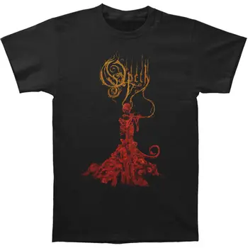 OPETH - Skeletas Piper T-shirt - Dydis Mažas S - Death Metalo - NAUJA *