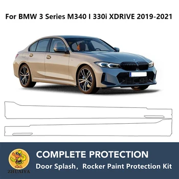 Pjaustytuose Rokeris Plokštės Dažų Apsaugos Aiškiai Liemenėlė Guard Rinkinys TPU PRF BMW 3 Serijos M340 I 330i XDRIVE 2019-2021