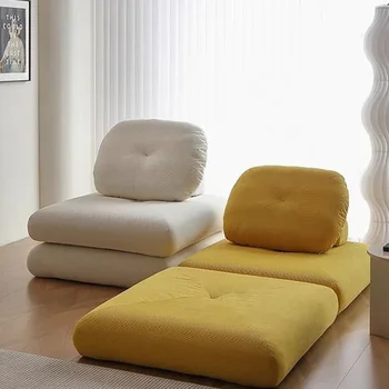 Prabanga Šiaurės Gyvenamasis Kambarys Sofos Sėdima Modernus Modernus Patogus Tingus Sofa-Lova, Minkštas Dizainas Divani Da Soggiorno Namų Baldai