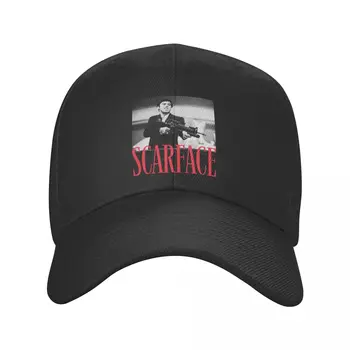 Scarface-Boné de beisebol Tony Montana Didelis Ginklai, chapéu de pai ajustável para homem e mulher, chapéu esportivo Snapback adul