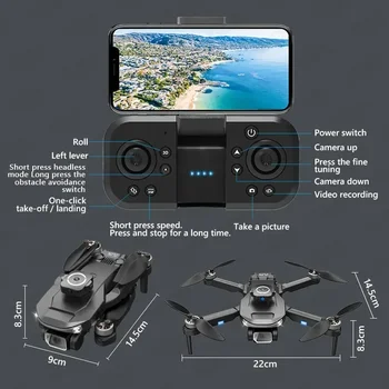 SG101 Pro Brushless Variklio Drone, 4K vaizdo Kamera Dron Optinio Srauto Lokalizacijos,Kliūčių Išvengimo,Quadcopter Sraigtasparnis Vaikas Žaislą Dovanų
