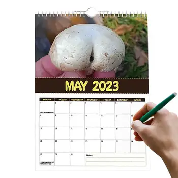 Sienos Kabo Kalendorius 2023 Grybų Sieninis Kalendorius Lengvai nuplėšiamų Kabo Sieninis Kalendorius Su Mėnesio Nuomonę Ir Planus Namuose Arba