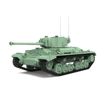 SSMODEL SS76557 V1.7 1/76 Karinio Modelio Rinkinio Britų Valentino.XI Pėstininkų Tankas Mk.III