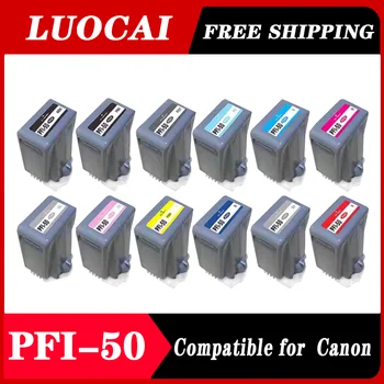 Suderinama su Canon PFI-50 A2 formato rašalinis nuotraukų spausdintuvas, kasetė image PROGRAF PRO500 PFI-50