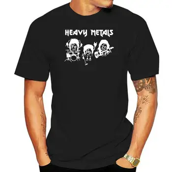 Sunkiųjų Metalų Marškinėliai Vyrams kietas streetwear hip-hop Chemijos Periodinės Lentelės Rock Roll Muzikos, Fizikos, Biologijos punk marškinėlius vyrai tee