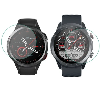 Sunku Grūdintas Stiklas Smartwatch Apsauginės Plėvelės Mibro A2/GS/X1/A1/Oro Smart Žiūrėti Screen Protector, Pilnas draudimas Priedai