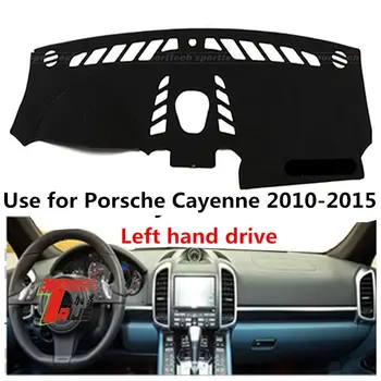 TAIJS gamyklos Flanelė dešinėje vairuoti Automobilio prietaisų skydelio gaubtas, skirtas Porsche Cayenne 2010-2015 Kairėje ratai