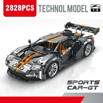 Techniniai 2828Pcs GT Racing Sport 