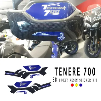 Tenere 700 2023 Priedai Motociklo Handguard Lipdukas 3D Epoksidinės Dervos Lipdukas, Skirtas Yamaha Tenere 700 2019-2023