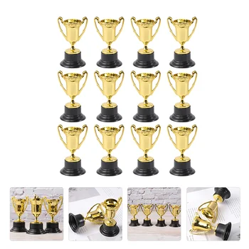 Trofėjus Trofėjų Mini Vaikams Skyrimo Plastiko Apdovanojimai Aukso Futbolo Prizas Šalis Maža Ceremonija Star Nugalėtojas Džiaugtis Prizus