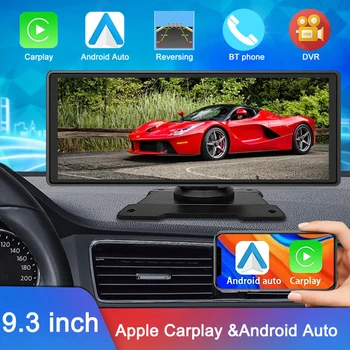 Universalus 9inch Automobilio Radijo Multimedia Vaizdo Grotuvas, Bevielis Carplay GPS Navigacijos Apple 