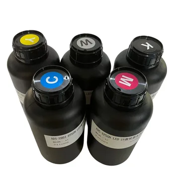 UV dažai 500ml Epson penktosios kartos septynių agentas šviesos G5 Konica antgalis bortinis spausdintuvas UV rašalas