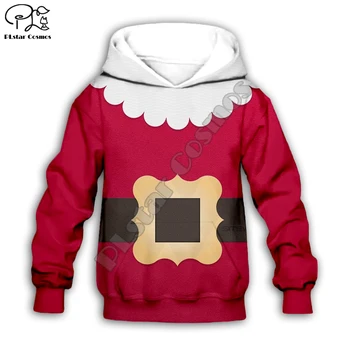 Vaikams kūdikių Merry Christmas 3D spausdinimo animacinių filmų berniukas, mergaitė, Kalėdų Senelio kostiumai hoodies Palaidinės užtrauktukas t marškiniai Megztinis Šortai Ziajać