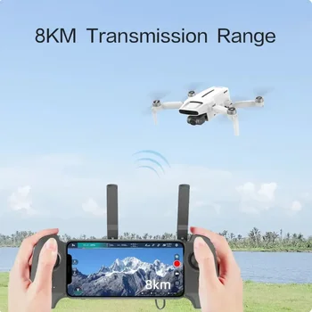 VMI X8 Mini Kamera Drone pagal 250g Quadcopter tranai 8km 4k profesinės mini pro x8 drone pro baterija