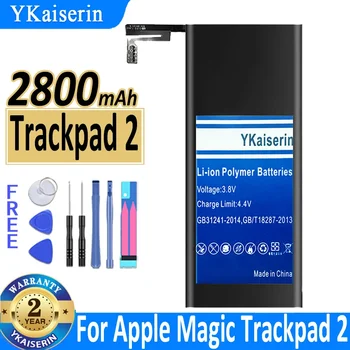 YKaiserin Baterija Trackpad2 2800mAh Apple Magic Manipuliatorius 2 A1542 020-8446 Touchpad Bateria + Nemokamas Įrankiai