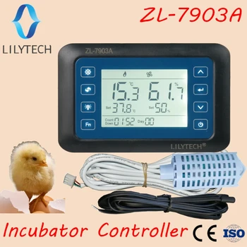 ZL-7903A, Lilytech , 100-240Vac, PID, Super Daugiafunkcinis Automatinis Temperatūros ir Drėgmės Inkubatorius Valdytojas, ZL-7901A